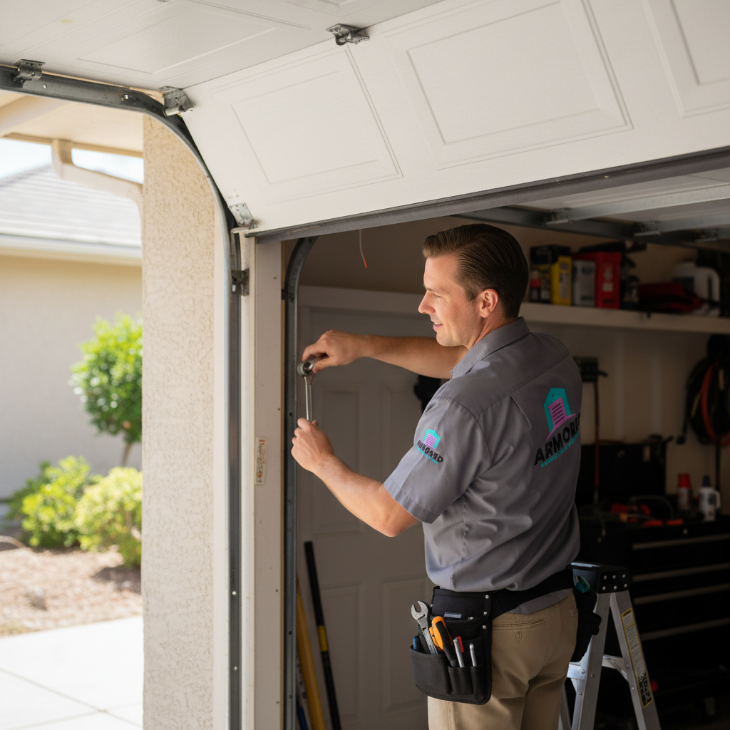 armored garage door repair